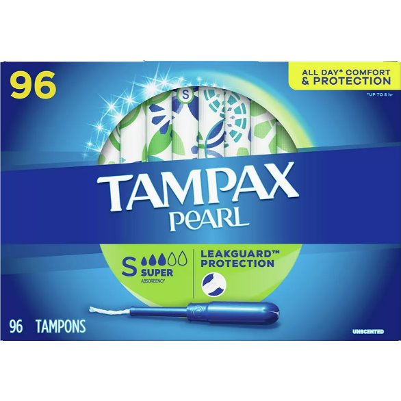 Tampax Pearl Tampons Super Absorb thumbnail