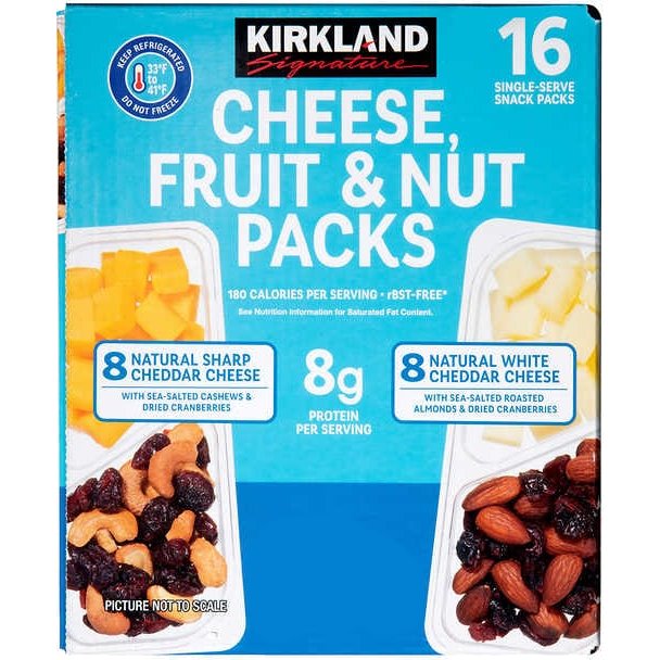Kirkland Cheese Fruit & Nut Packs 1.5oz thumbnail