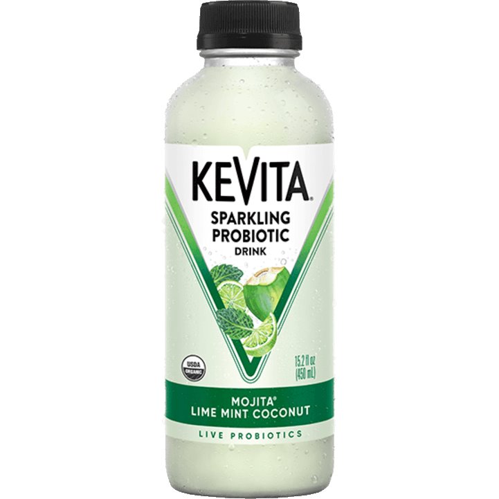 Kevita Kombucha Sparkling Mojito Lime Mint Coconut 15.2oz thumbnail