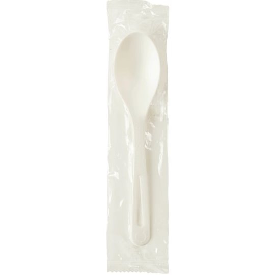 Medium Weight Compostable Wrapped Spoon 500ct thumbnail
