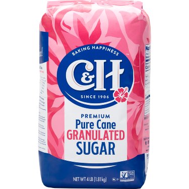 C&H Sugar 4lb (Vending) - 1 BAG thumbnail