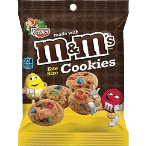 M&M Bite Size Cookies 1.6oz SH5 thumbnail