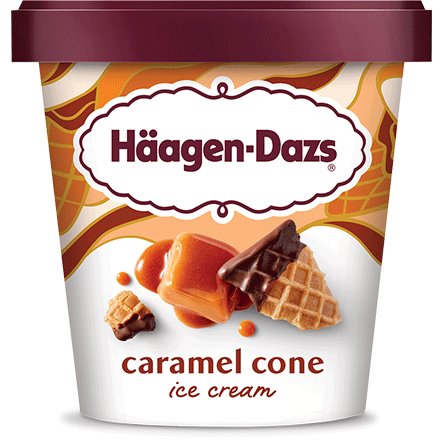 Haagen Dazs Caramel Cone Pint thumbnail