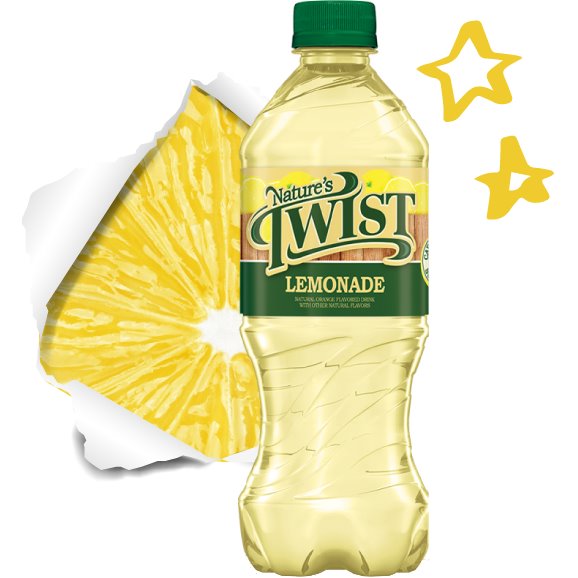 Nature's Twist Lemonade 16.9 oz - SH1 C thumbnail
