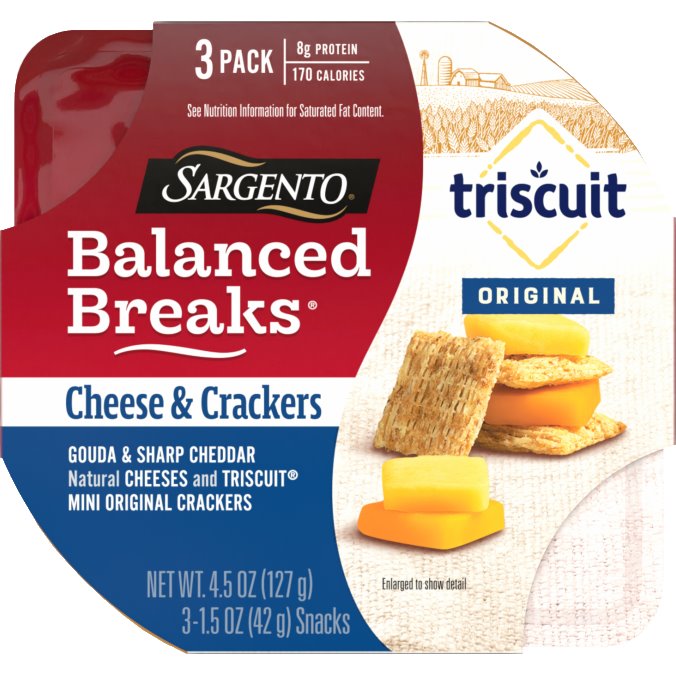 Sargento Balanced Break Gouda Cheese & Triscuit 1.5oz thumbnail