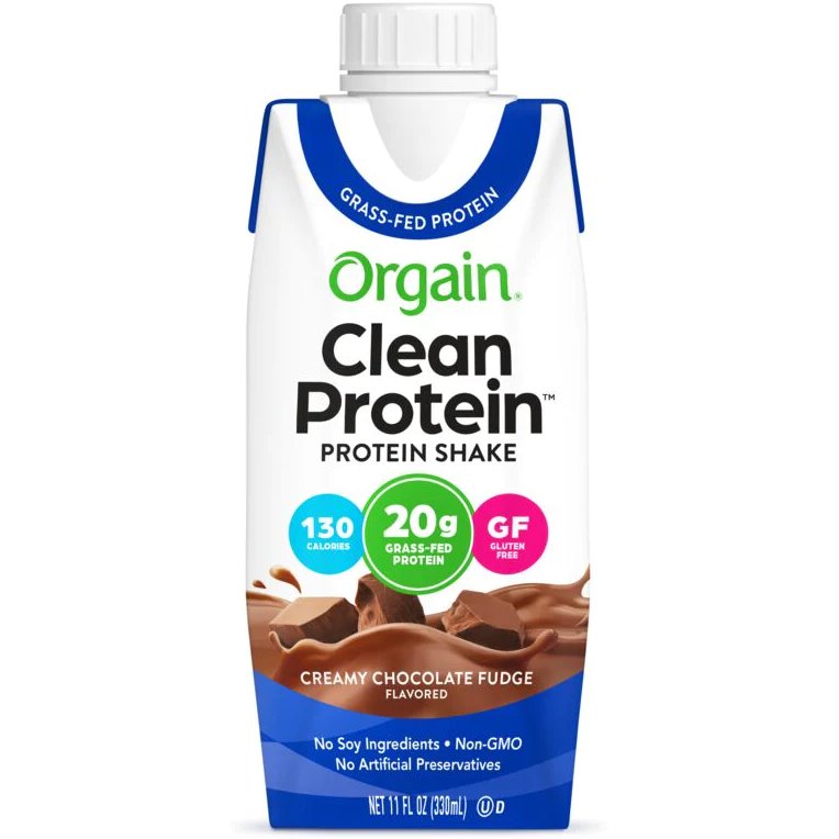 Orgain Organic Protein Shake Smooth Chocolate 11oz thumbnail