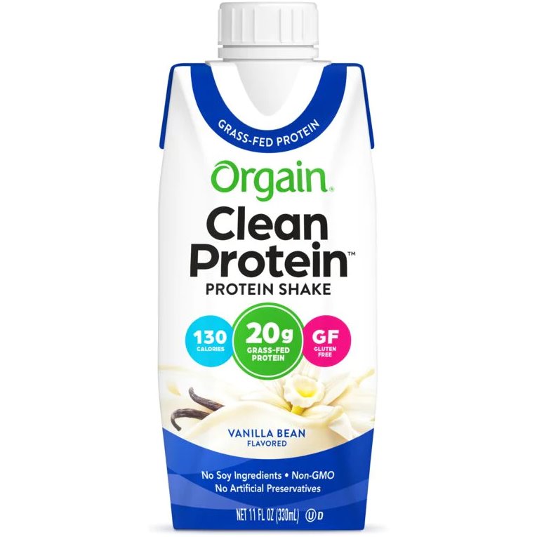 Orgain Organic Protein Shake Vanilla 11oz thumbnail
