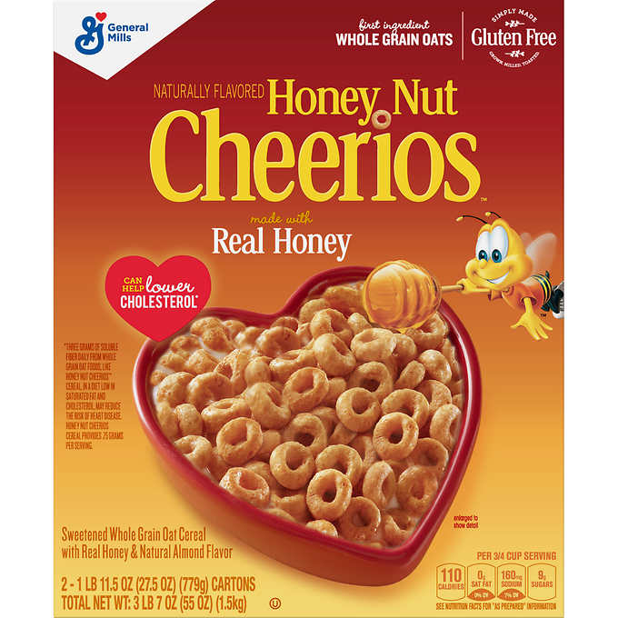 Honey Nut Cheerios 27.5oz thumbnail