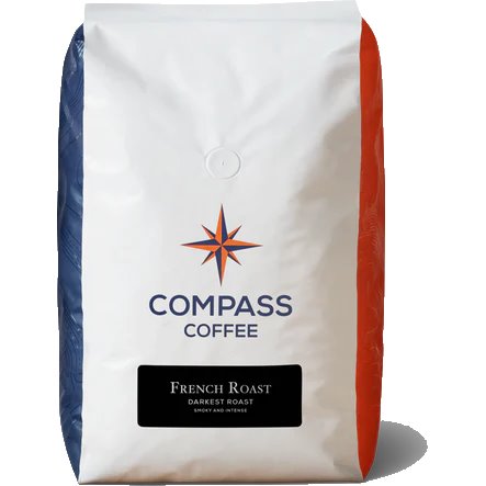 Compass Coffee French Roast Whole Bean 5lb thumbnail