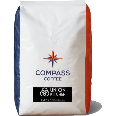 Compass Coffee Union Kitchen Whole Bean 5lb thumbnail