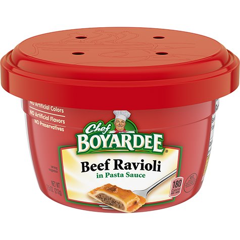 Chef Boyardee Beef Ravioli Microwaveable 3.75oz thumbnail