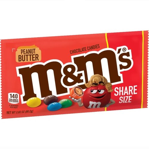 M&Ms Peanut Butter King Size 2.83oz thumbnail