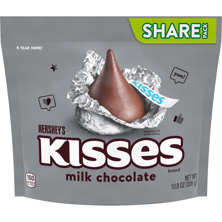 Hershey's Kisses Share Pack 10.8oz thumbnail