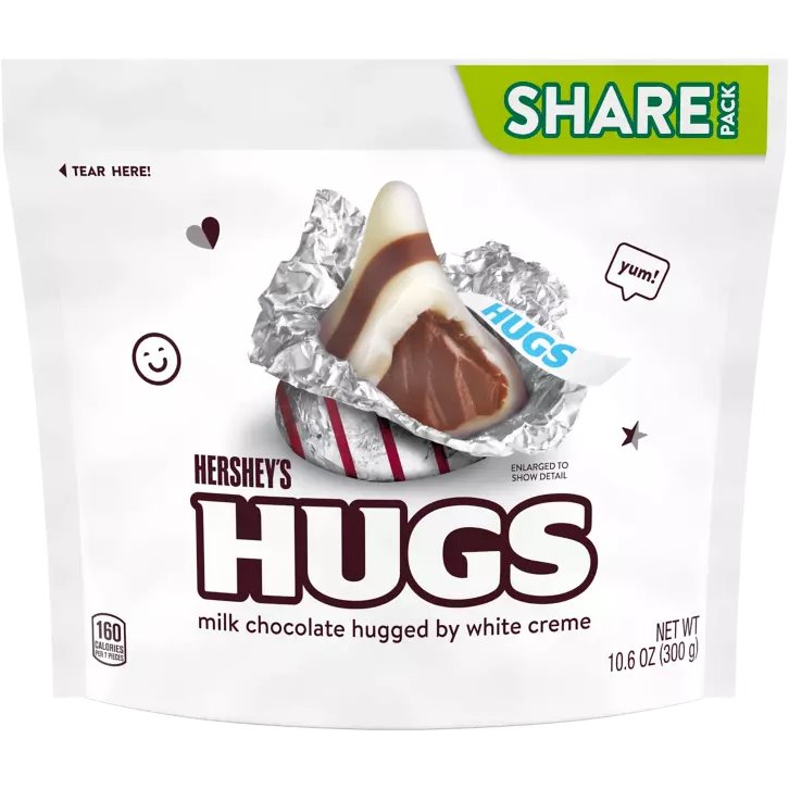 Hershey's Hugs Family Pack 16.1oz thumbnail