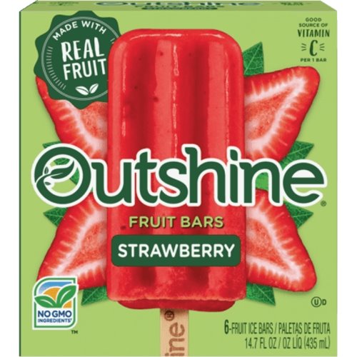 Outshine Strawberry Fruit Bar thumbnail