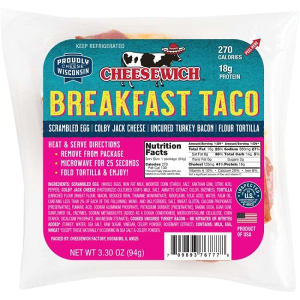 Cheesewich Breakfast Taco thumbnail