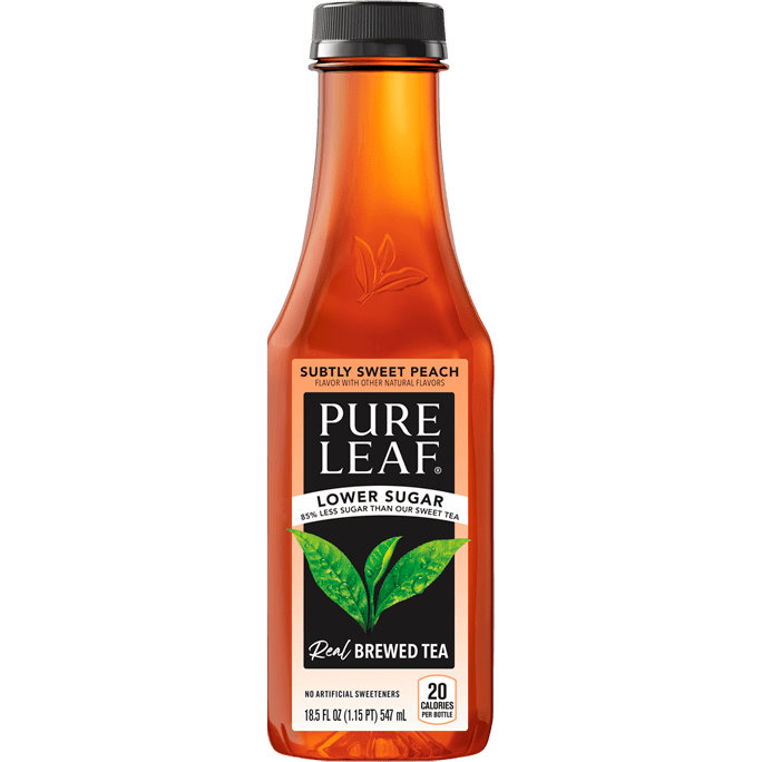 Pure Leaf Subtly Sweet Peach Tea 18.5oz thumbnail