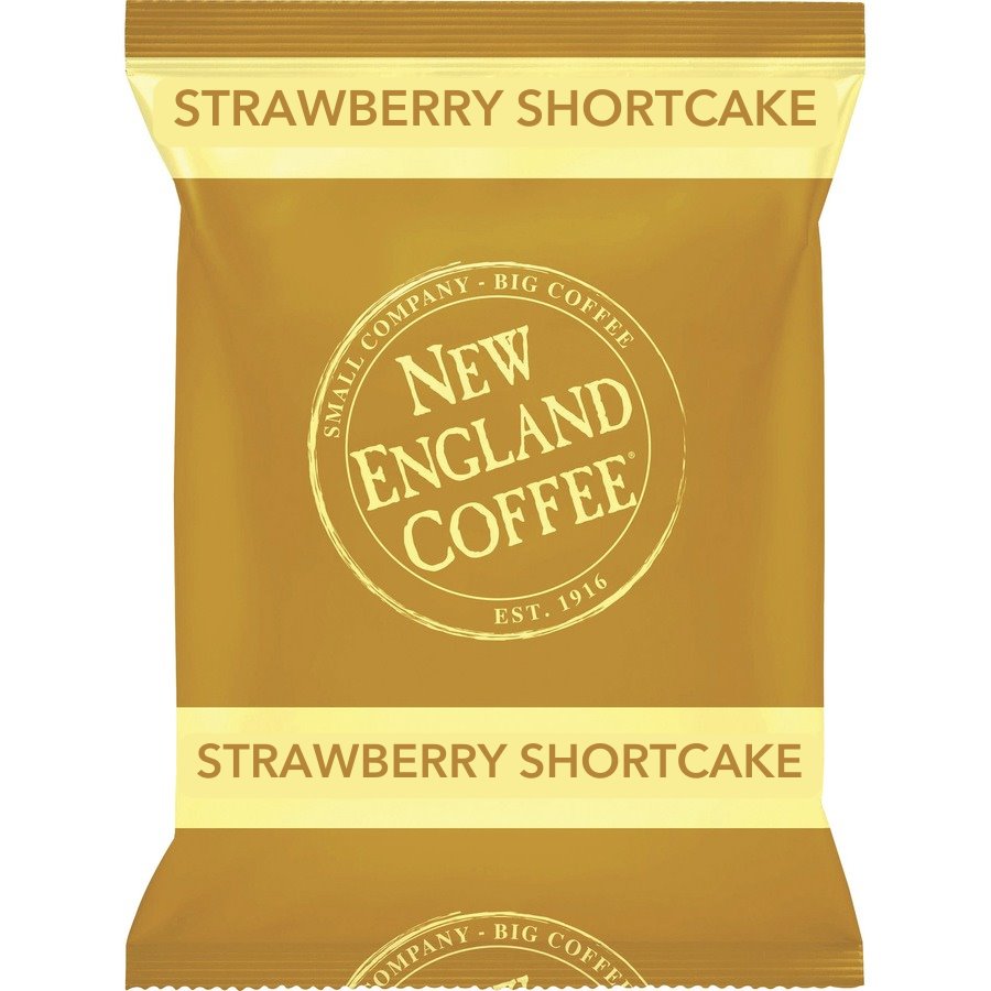 New England Coffee Strawberry Shortcake 24/2.5oz **SPECIAL ORDER** thumbnail