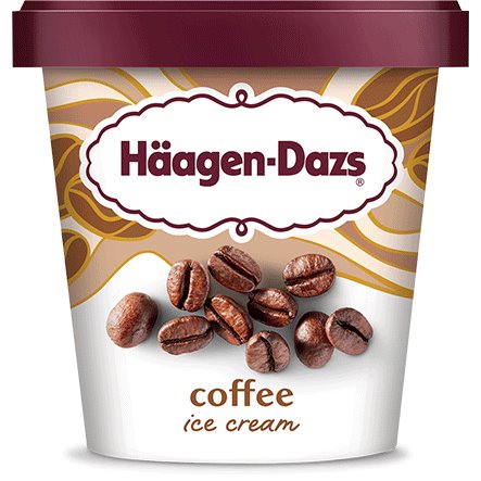 Haagen Dazs Ice Cream Cup Coffee 3.6oz thumbnail