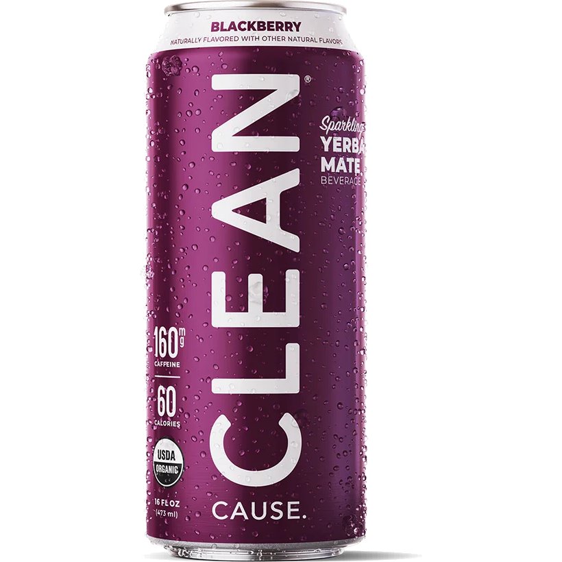 Clean Cause Sparkling Blackbery 16oz Can thumbnail