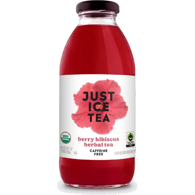Just Ice Tea Berry Hibiscus 16oz Bottle thumbnail