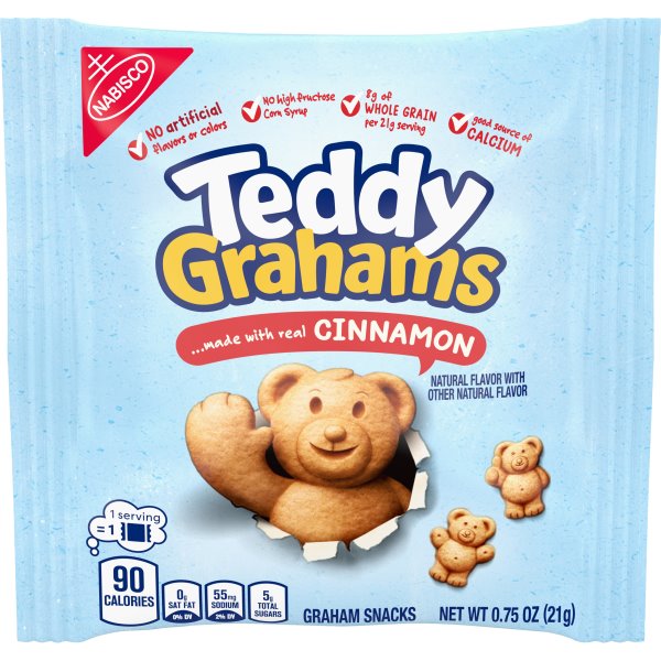 Teddy Grahams Cinnamon 0.75oz thumbnail