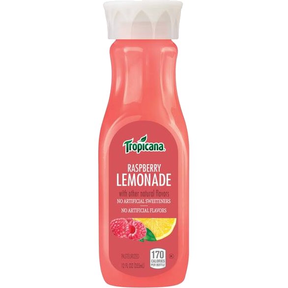 Tropicana Raspberry Lemonade 12oz thumbnail