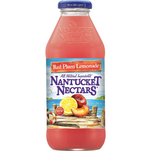 Nantucket Nectars Red Plum Lemonade 16oz thumbnail