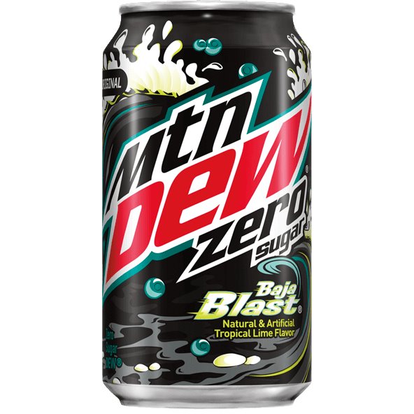 Mountain Dew Baja Blast Zero 12oz thumbnail