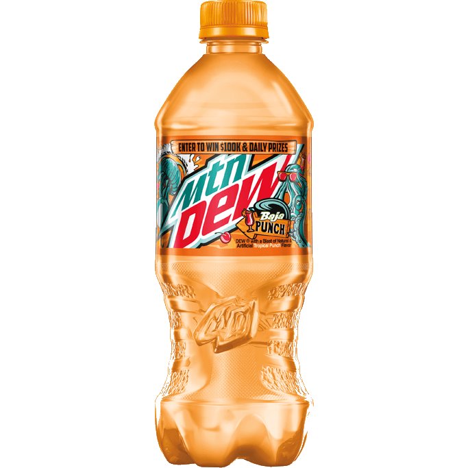 Mountain Dew Baja Punch 20oz thumbnail