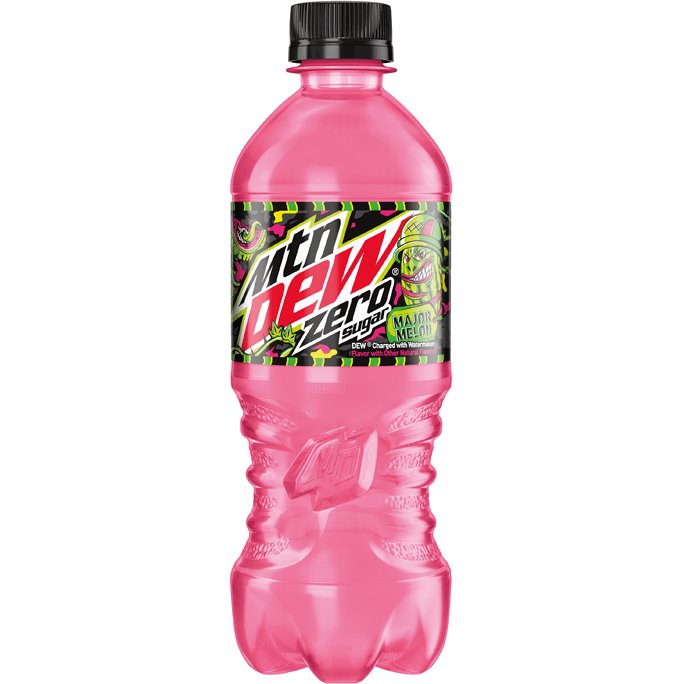 Mountain Dew Major Melon Zero 20oz thumbnail