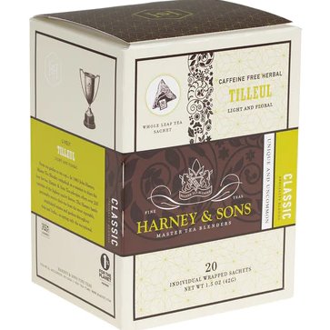 Harney Wrapped Sachet Tilleul Tea Bags 20ct thumbnail