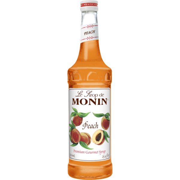 Monin Peach Syrup 750ml thumbnail