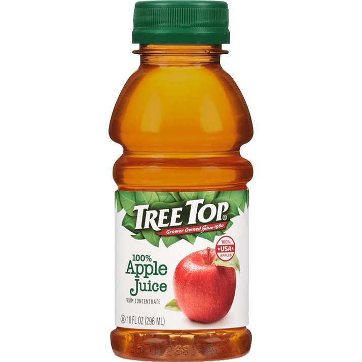 Tree Top 100% Apple Juice Bottle 10oz thumbnail