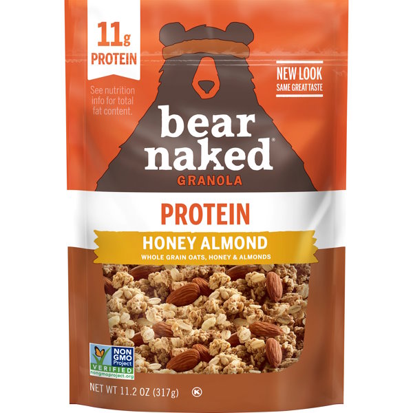 Bear Naked Granola Honey Almond Protein 12oz thumbnail