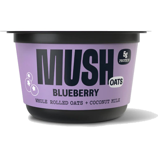 Mush Overnight Oats Blueberry 5oz 8ct thumbnail