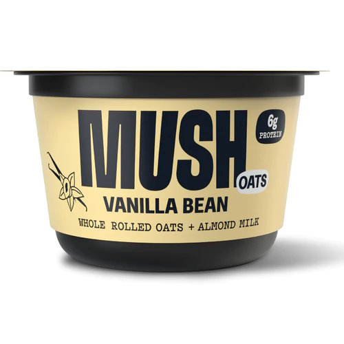 Mush Overnight Oats Vanilla Bean 5oz 8ct thumbnail