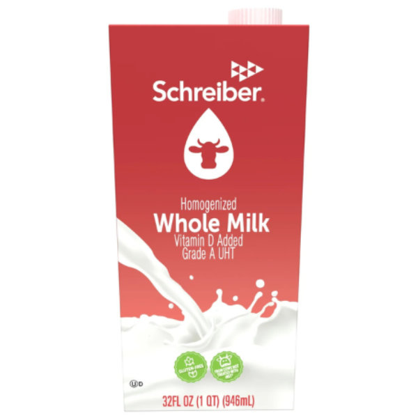 Schreiber Whole Milk 32oz Carton thumbnail