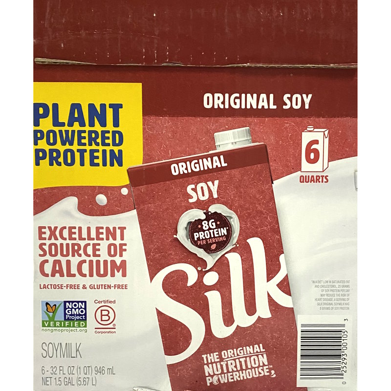 Silk Soy Milk Shelf Stable 6ct thumbnail