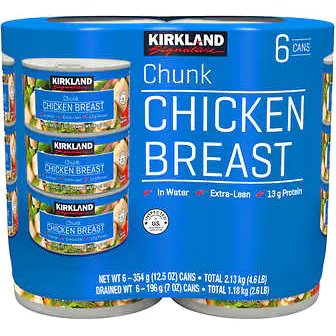 Kirkland Signature Canned Chicken thumbnail
