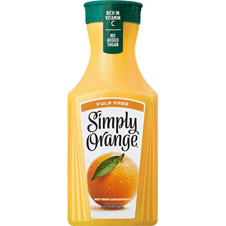 Simply Orange Juice 52oz thumbnail
