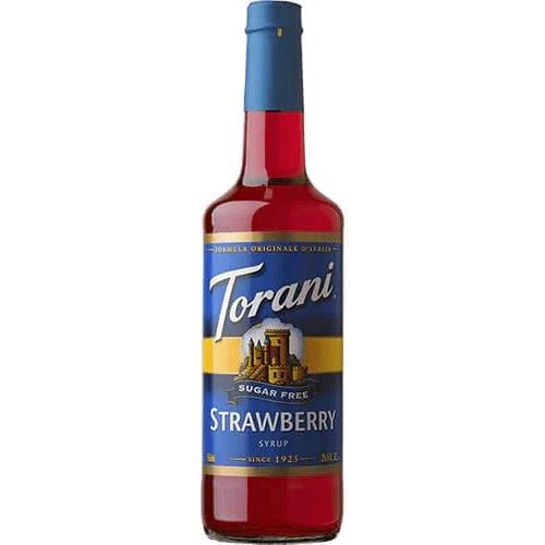 Torani Sugar Free Strawberry Syrup 750ml thumbnail