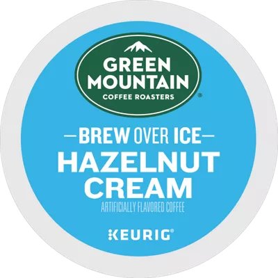K-Cup Green Mtn Brew Over Ice Hazelnut Cream 24ct thumbnail