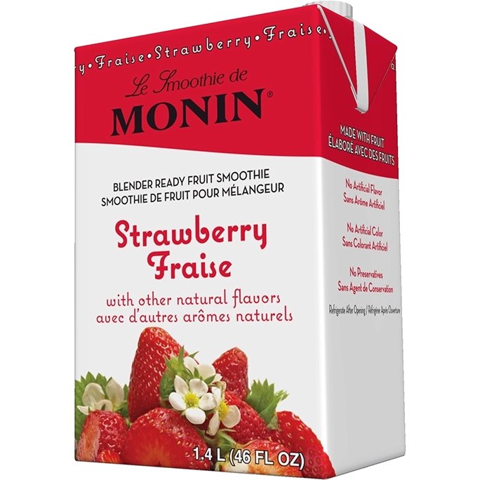 Monin Strawberry Smoothie Mix 6/46oz thumbnail