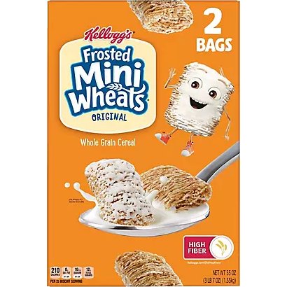 Cereal Frosted Mini Wheats 55oz Box thumbnail
