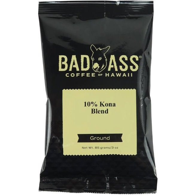 Bad Ass Coffee 10% Kona Blend 3oz **S/O** thumbnail