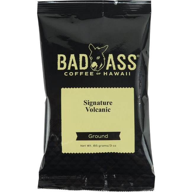 Bad Ass Coffee Signature Blend Volcanic Roast 3oz **S/O** thumbnail