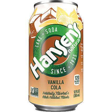 Hansen’s Vanilla Cola 12oz thumbnail