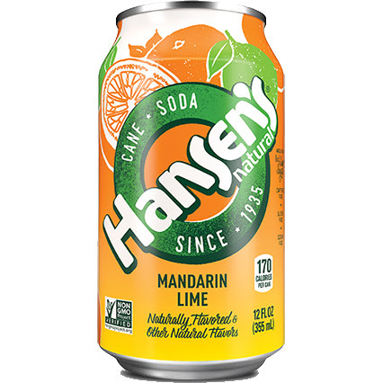 Hanson's Mandarin Lime 12oz thumbnail