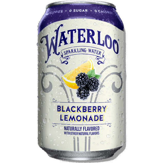 Waterloo Sparkling Blackberry Lemonade 12oz thumbnail